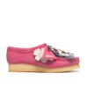 Womens Clarks Wallabee (Pink Interest)