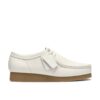 Clarks WallabeeEVO (White Leather)