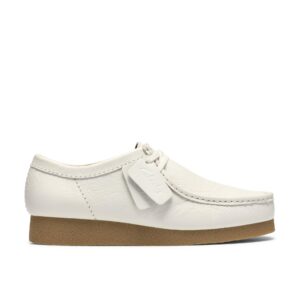 Clarks WallabeeEVO (White Leather)