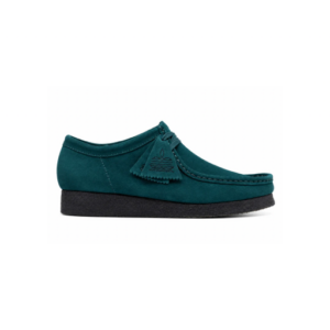 Clarks Wallabee (Dark Teal Suede)