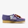 Ladies Clarks Wallabee (Purple Interest)
