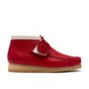 Clarks Wallabee Boot RB (Red Leather)