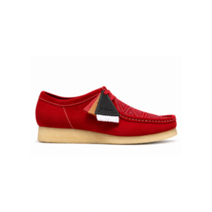 Clarks Wallabee (Red Interest)
