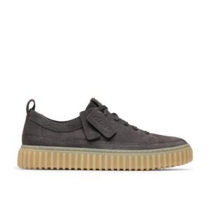 Clarks Torhill Lace (Dark Grey Nubuck)