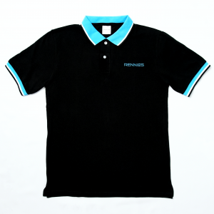 Rennies T-Shirt (Black/Blue)