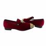 Rennies Dress Shoe (13) (Red/Black)
