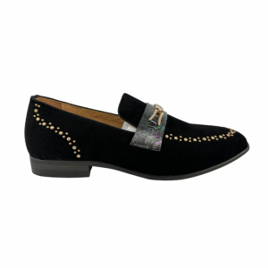 Rennies Dress Shoe (32) (Black/Gold)