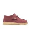 Ladies Clarks Desert Trek (Rose Brown Suede)