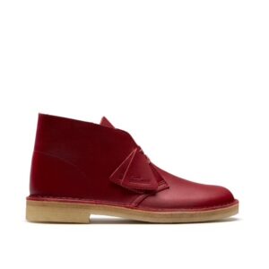 Clarks Desert Boot (Red Leather)