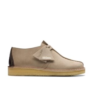 Womens Clarks Desert Trek (Sand Suede)