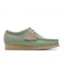 Clarks Wallabee (Green Embroidery)