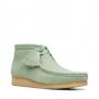 Clarks Wallabee Boot (Green Suede)