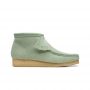Clarks Wallabee Boot (Green Suede)