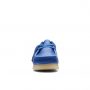 Ladies Wallabee (Bright Blue Leather)