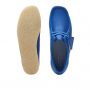 Ladies Wallabee (Bright Blue Leather)