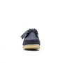 Clarks Wallabee (Navy Leather)
