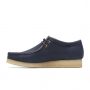 Clarks Wallabee (Navy Leather)